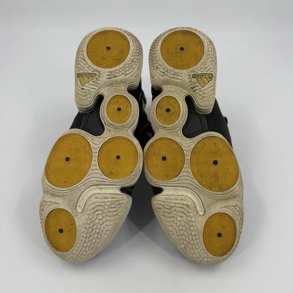 MEN'S ADIDAS SM TS‎ HEAT CHECK NA US SIZE 14 BLACK GOLD G22681